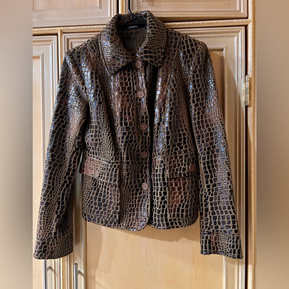 Essentials Milano snake jacket (smalll)